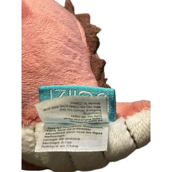 Bellzi Pink Mini Draggi the Dragon Plush Stuffed Animal Toy - Picture 7 of 14